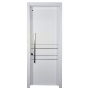 porta d'ingresso / battente / in acciaio galvanizzato / di sicurezza