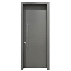 porta d'ingresso / battente / in acciaio galvanizzato / di sicurezza