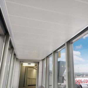controsoffitto in metallo / in pannelli / decorativo / con griglia
