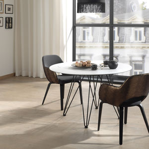 tessuto da tappezzeria / con motivo pelle di animale / in PVC / contract