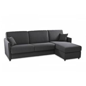divano d'angolo / letto / moderno / in tessuto
