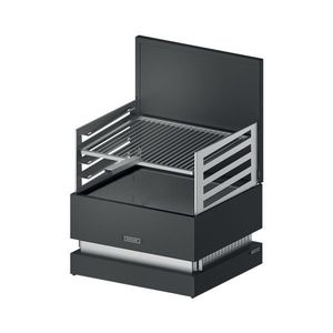 barbecue a carbonella / su piedistallo / in alluminio / in acciaio inossidabile