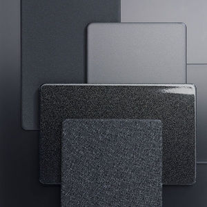 rivestimento di facciata in composito / a doghe / aspetto metallo