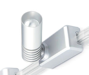 faretti a binario LED / rotonde / in alluminio / per uso professionale