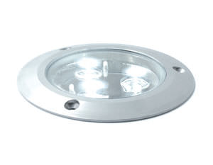 luce da incasso a pavimento / LED / rotonda / da esterno