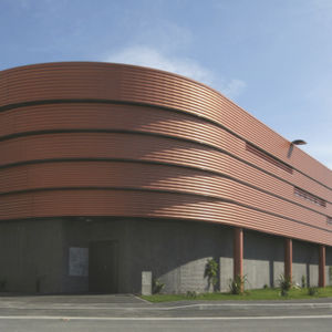 rivestimento di facciata in acciaio galvanizzato / liscio / in lamiera grecata / colorato
