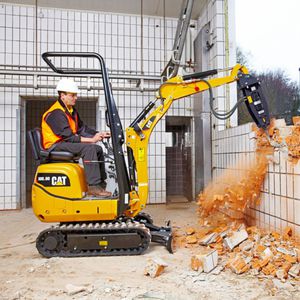 escavatore mini / cingolato / per demolizione / per cantiere
