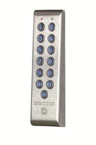 tastiera a codice per controllo accessi / a muro