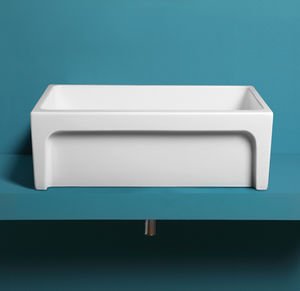 lavello a 1 vasca / in ceramica