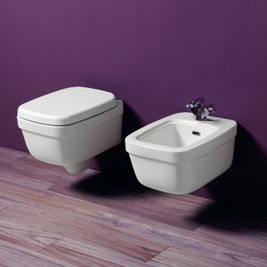 bidet sospeso / in ceramica