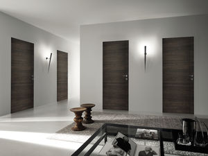 porta interna / battente / in legno / filomuro
