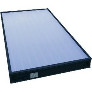 collettore solare termico piano / per riscaldamento / per tetto / con telaio in alluminio