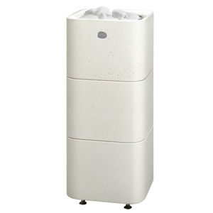 stufa elettrica / moderna / in pietra / per sauna