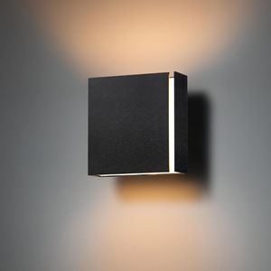 applique moderna / in metallo / LED / rettangolare