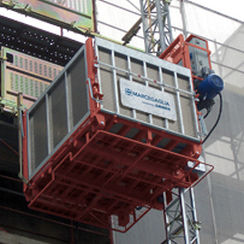 piattaforma elevatrice per cantiere / da esterno