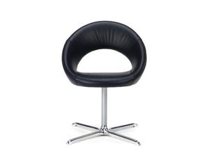 sedia moderna / altezza regolabile / girevole / con rotelle