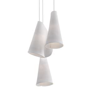 lampada a sospensione / moderna / in porcellana / in vetro borosilicato