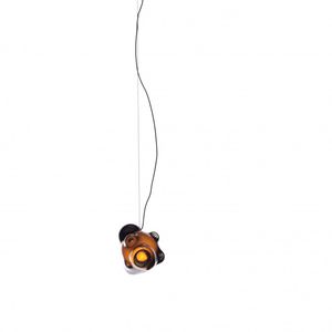 lampada a sospensione / moderna / in vetro soffiato / da interno