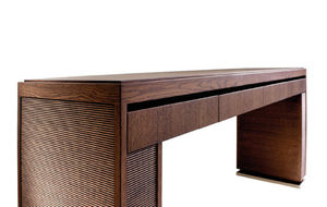 consolle moderna / in quercia / in legno compensato / rettangolare