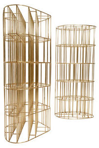 libreria design originale / in ottone