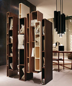libreria modulabile / design originale / in legno