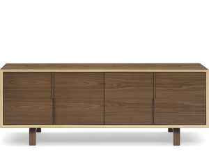 credenza moderna / in noce