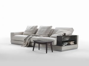 divano modulare / d'angolo / moderno / in tessuto