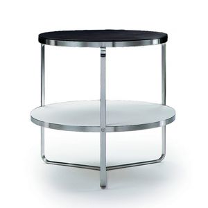 tavolo d'appoggio moderno / in legno / in metallo / rettangolare