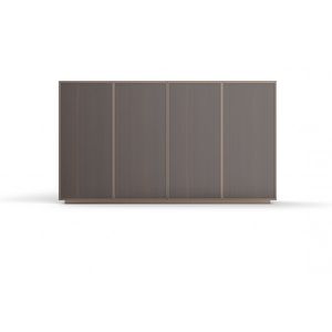 credenza alta / moderna / in legno / in marmo
