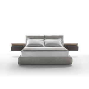 letto standard / doppio / moderno / in tessuto