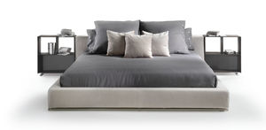 letto standard / matrimoniale / moderno / imbottito