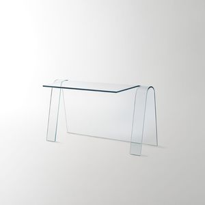 scrivania in vetro / moderna