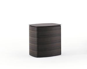 comodino / moderno / in legno / in marmo