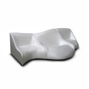 divano modulare / design originale / in tessuto / in poliuretano