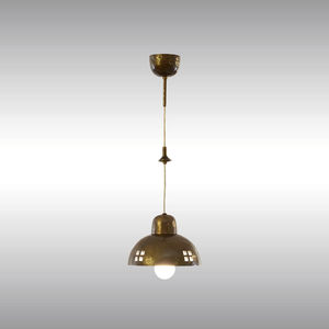 lampada a sospensione / classica / in ottone / da interno
