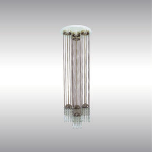 lampada a sospensione / classica / in vetro / in ottone