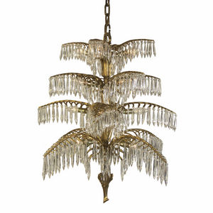 lampadario classico / in cristallo / in ottone / fatto a mano