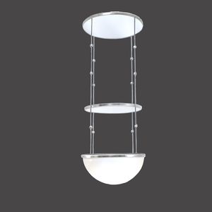 lampada a sospensione / classica / in vetro / in vetro soffiato
