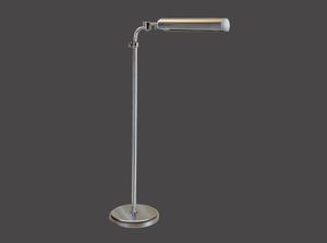 lampada da terra / classica / in ottone / con braccio articolato