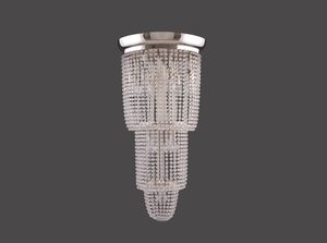 lampadario classico / in cristallo / in ottone / di Josef Hoffmann