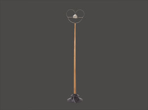 lampada con piede / classica / in marmo / in ottone