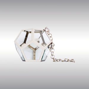 lampada da pavimento / classica / in ottone / in vetro