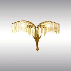 applique in stile / in ottone / in cristallo / LED