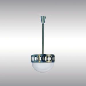 plafoniera classica / in vetro / in ottone / LED