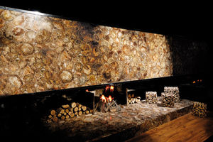 piastrella da interno / da pavimento / in legno / levigata