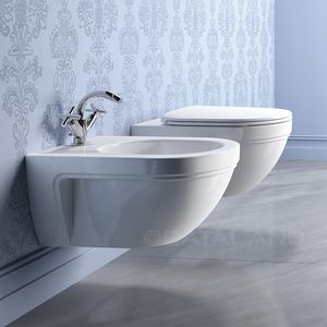 bidet sospeso / in ceramica