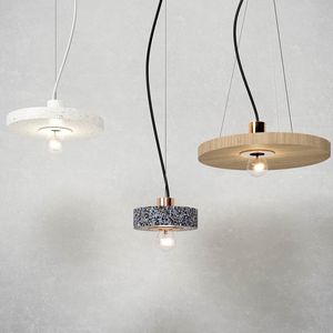 lampada a sospensione / moderna / in alluminio / da interno