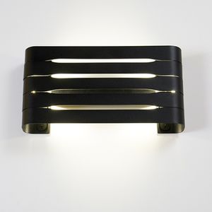 applique moderna / in alluminio / LED / rettangolare