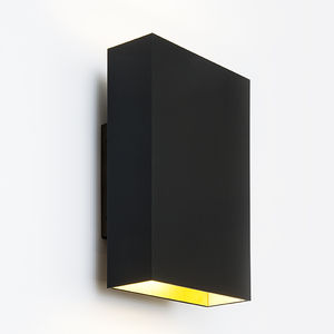 applique moderna / in alluminio / LED / rettangolare