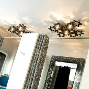 plafoniera design originale / in alluminio / LED / da interno